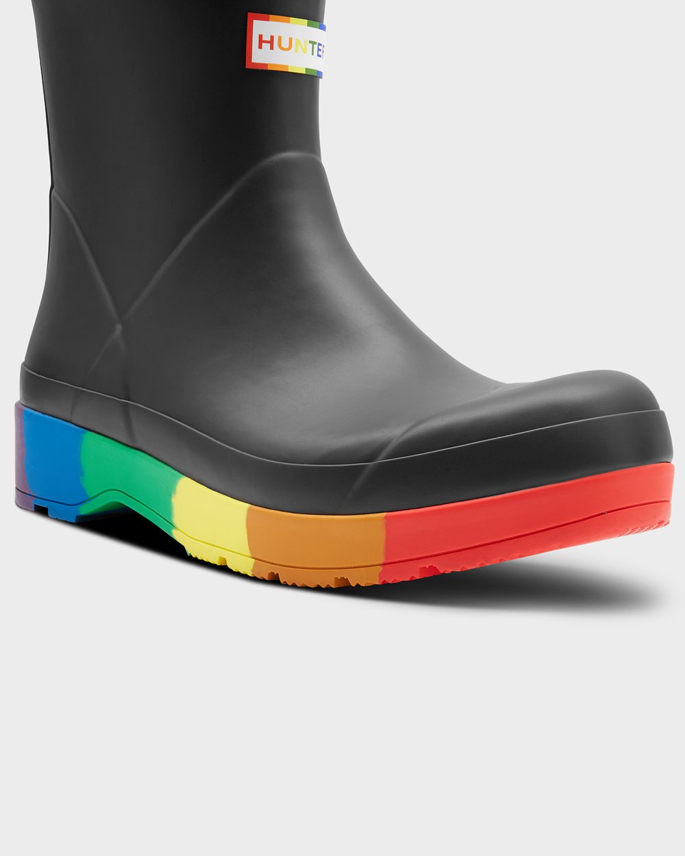 Botas Play Hunter Homem Pretas - Original Pride Heeled Rain - 16QYKNALT